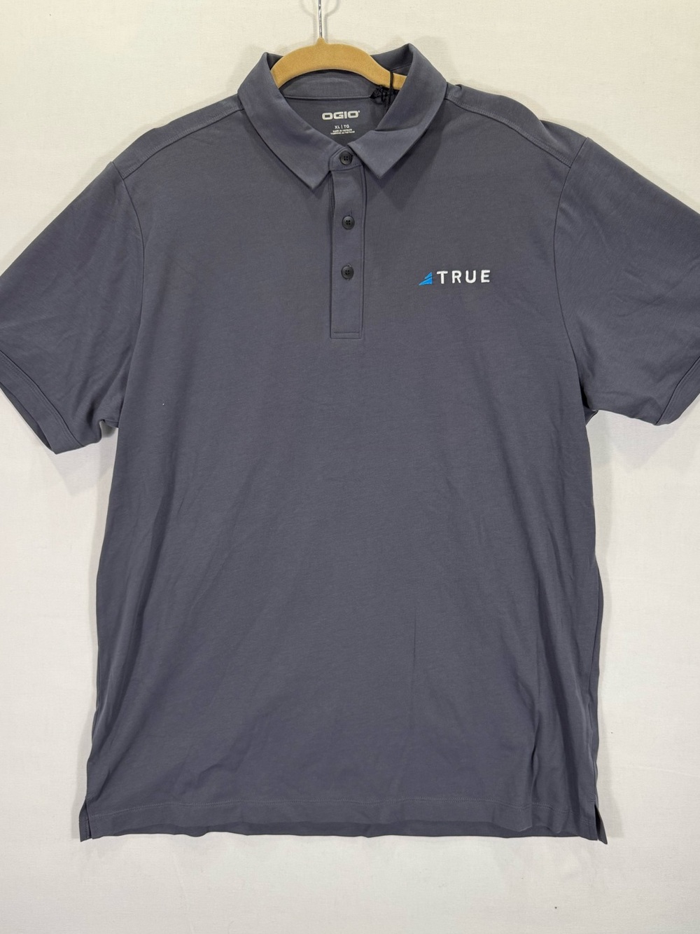 OGIO Men's TRUE Logo Polo - Charcoal Gray